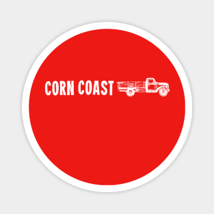 Corn Coast Truck Nebraska T-shirt Magnet